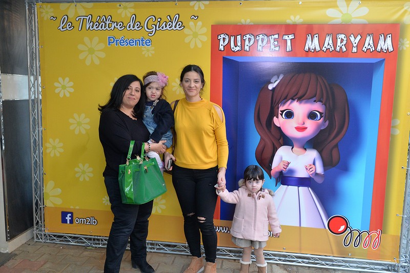 Gisele Hachem Zard dazzles children in PUPPET MARYAM 